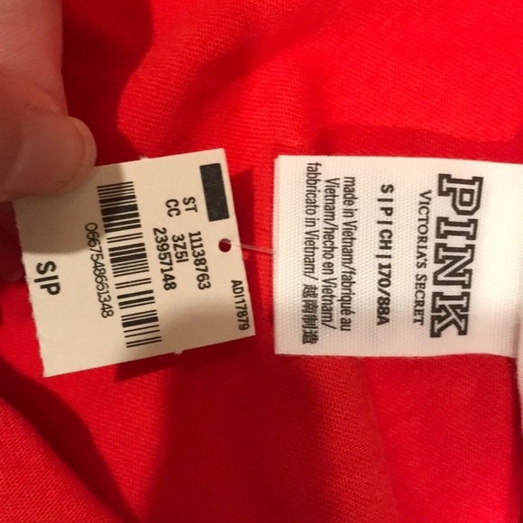 💯 % Cotton 💖 VS PINK Rugby Shirt - PINK Nation - Picture 5 of 6